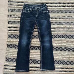 Silver Jeans Co. Natsuki Flap Straight Leg Women's Jeans - Size 27x33